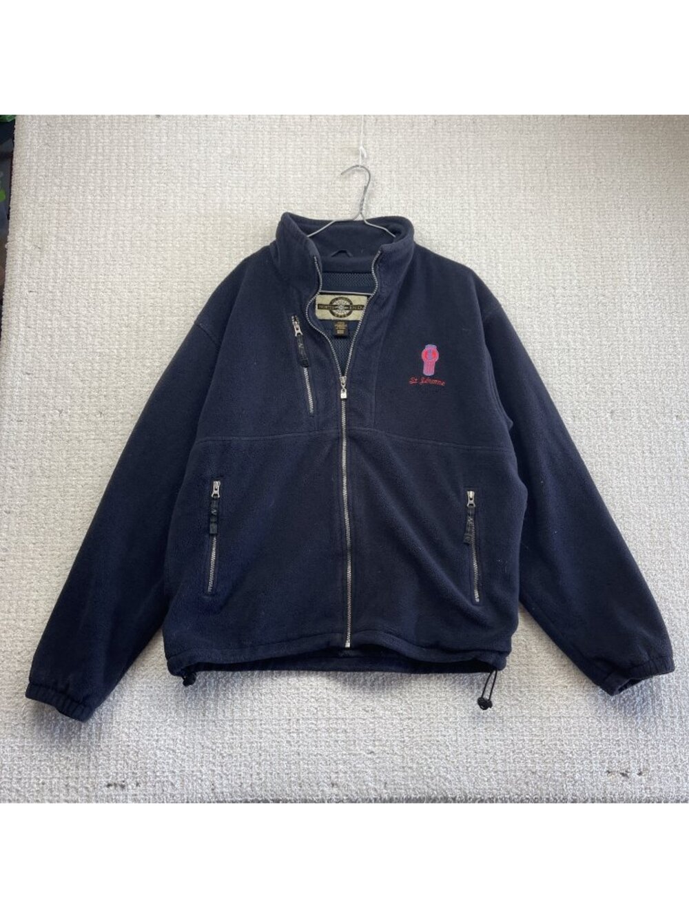 VTG Kenworth Polar Fleece Full Zip Jacket Workwear Gorpcore Outdoor Men Sz M